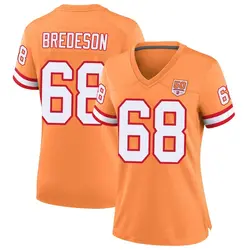 Nike Ben Bredeson Tampa Bay Buccaneers Game Cream sicle 50th Season Jersey - Women's