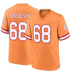 Nike Ben Bredeson Tampa Bay Buccaneers Game Orange Throwback Jersey - Men's