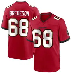 Nike Ben Bredeson Tampa Bay Buccaneers Game Red Team Color Jersey - Men's