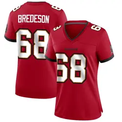 Nike Ben Bredeson Tampa Bay Buccaneers Game Red Team Color Jersey - Women's