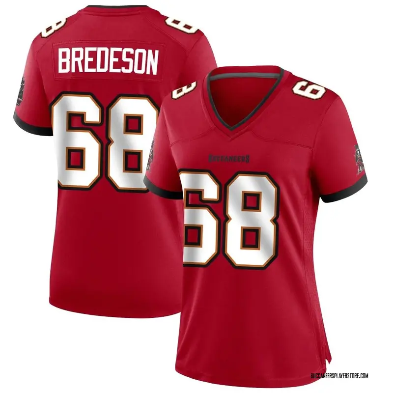 Nike Ben Bredeson Tampa Bay Buccaneers Game Red Team Color Jersey - Women's
