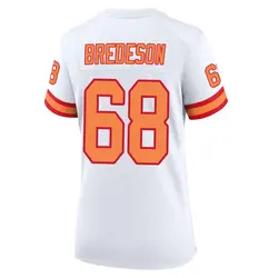 Nike Ben Bredeson Tampa Bay Buccaneers Game White '76 50th Season Jersey - Women's