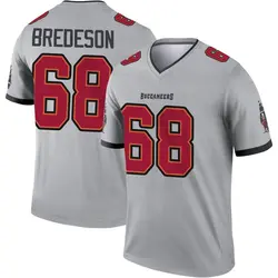 Nike Ben Bredeson Tampa Bay Buccaneers Legend Gray Inverted Jersey - Men's