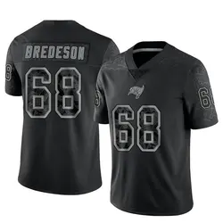 Nike Ben Bredeson Tampa Bay Buccaneers Limited Black Reflective Jersey - Men's