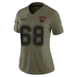 Nike Ben Bredeson Tampa Bay Buccaneers Limited Olive 2025 Salute to Service Jersey - Women's