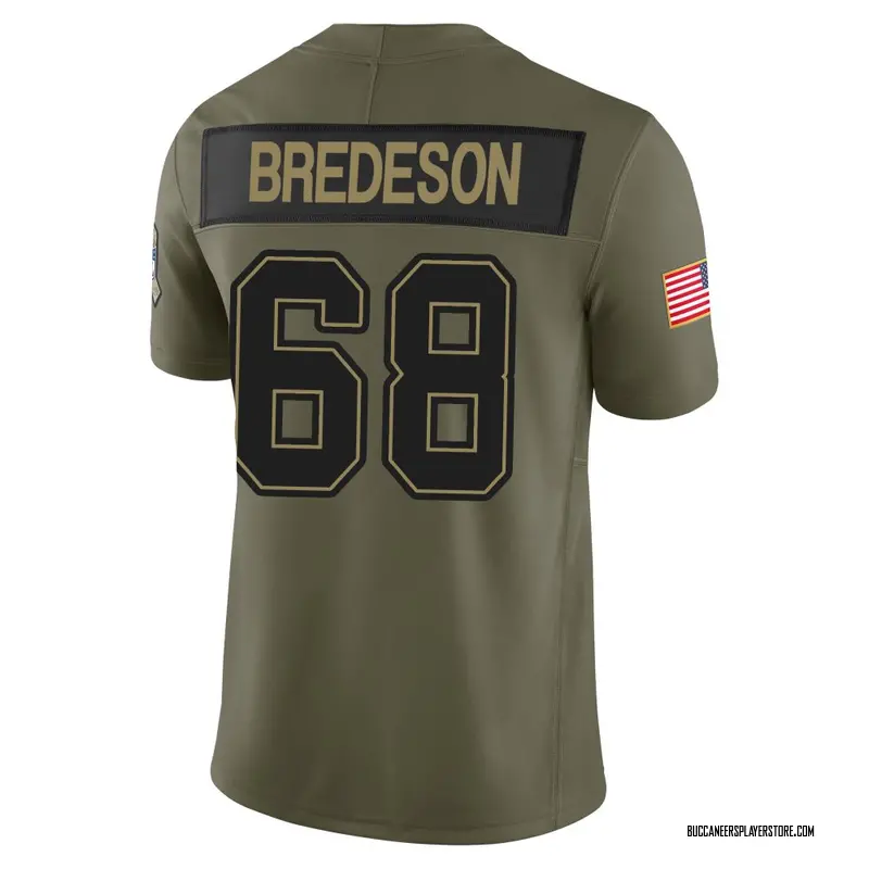 Nike Ben Bredeson Tampa Bay Buccaneers Limited Olive 2025 Salute to Service Jersey - Youth