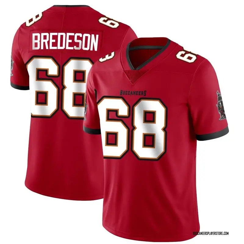 Nike Ben Bredeson Tampa Bay Buccaneers Limited Red Team Color Vapor Untouchable Jersey - Men's