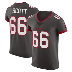 Nike Ben Scott Tampa Bay Buccaneers Elite Pewter Alternate Vapor Jersey - Men's