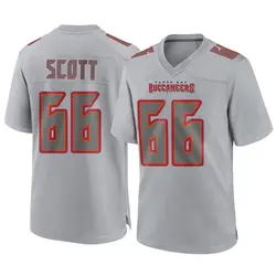 Nike Ben Scott Tampa Bay Buccaneers Game Gray Atmosphere Fashion Jersey - Men's