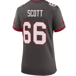 Nike Ben Scott Tampa Bay Buccaneers Game Pewter Alternate Jersey - Women's