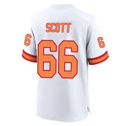 Nike Ben Scott Tampa Bay Buccaneers Game White '76 50th Season Jersey - Youth
