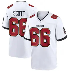Nike Ben Scott Tampa Bay Buccaneers Game White Jersey - Youth