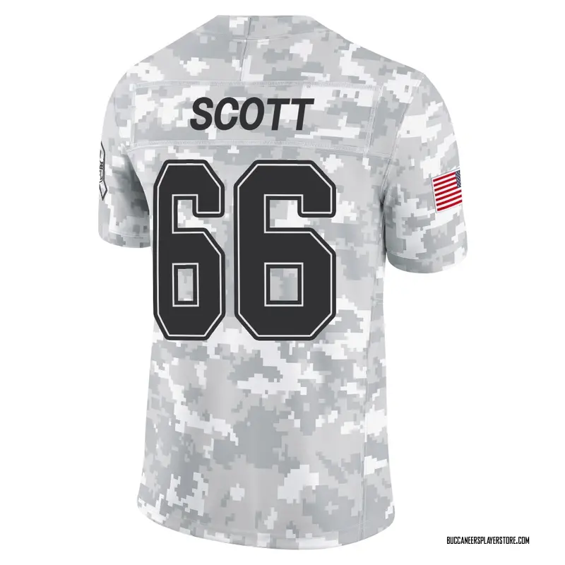 Nike Ben Scott Tampa Bay Buccaneers Limited Arctic Camo 2024 Salute to Service Jersey - Youth