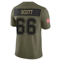 Nike Ben Scott Tampa Bay Buccaneers Limited Olive 2025 Salute to Service Jersey - Men's