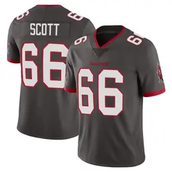 Nike Ben Scott Tampa Bay Buccaneers Limited Pewter Alternate Vapor Jersey - Youth
