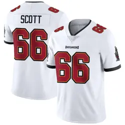 Nike Ben Scott Tampa Bay Buccaneers Limited White Vapor Untouchable Jersey - Men's