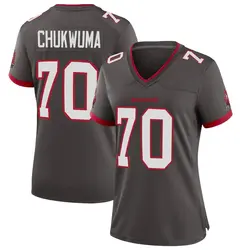 Nike Benjamin Chukwuma Tampa Bay Buccaneers Game Pewter Alternate Jersey - Women's