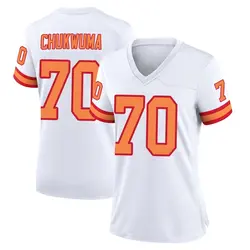 Nike Benjamin Chukwuma Tampa Bay Buccaneers Game White '76 Jersey - Women's