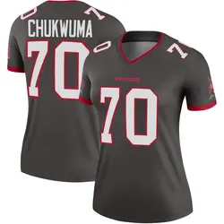 Nike Benjamin Chukwuma Tampa Bay Buccaneers Legend Pewter Alternate Jersey - Women's