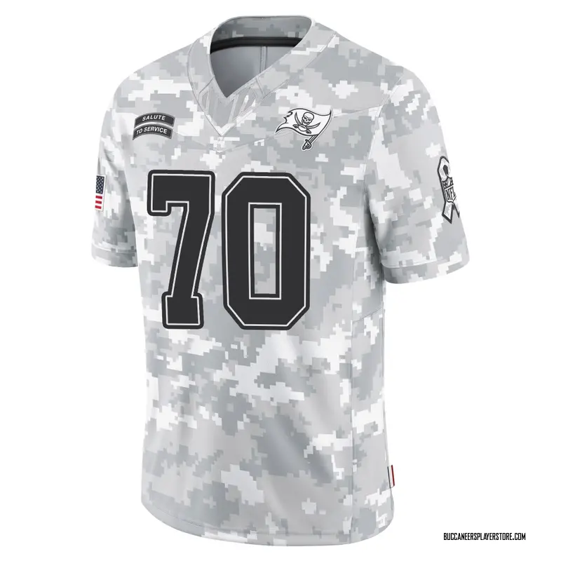 Nike Benjamin Chukwuma Tampa Bay Buccaneers Limited Arctic Camo 2024 Salute to Service Jersey - Men's