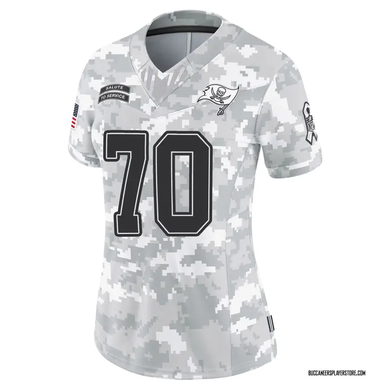 Nike Benjamin Chukwuma Tampa Bay Buccaneers Limited Arctic Camo 2024 Salute to Service Jersey - Women's