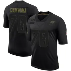 Nike Benjamin Chukwuma Tampa Bay Buccaneers Limited Black 2020 Salute To Service Jersey - Youth