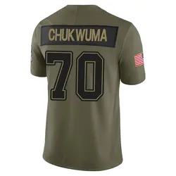 Nike Benjamin Chukwuma Tampa Bay Buccaneers Limited Olive 2025 Salute to Service Jersey - Men's