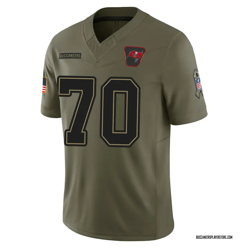 Nike Benjamin Chukwuma Tampa Bay Buccaneers Limited Olive 2025 Salute to Service Jersey - Youth