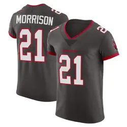 Nike Benjamin Morrison Tampa Bay Buccaneers Elite Pewter Alternate Vapor Jersey - Men's
