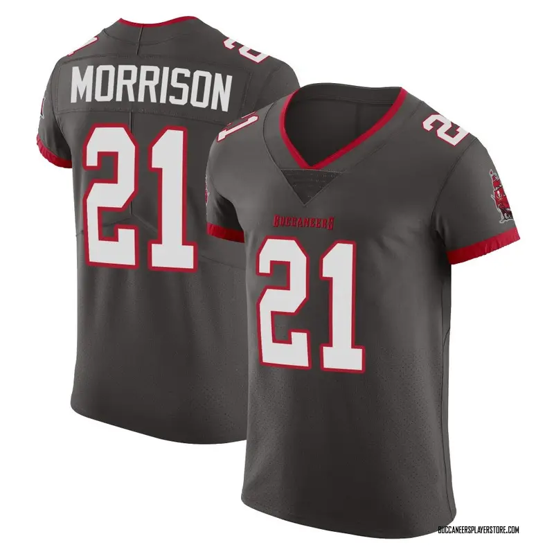 Nike Benjamin Morrison Tampa Bay Buccaneers Elite Pewter Alternate Vapor Jersey - Men's
