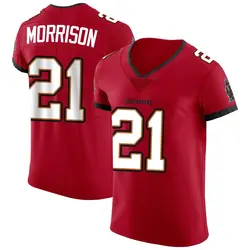 Nike Benjamin Morrison Tampa Bay Buccaneers Elite Red Vapor Jersey - Men's