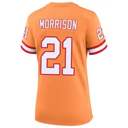 Nike Benjamin Morrison Tampa Bay Buccaneers Game Cream sicle 50th Season Jersey - Women's