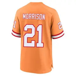 Nike Benjamin Morrison Tampa Bay Buccaneers Game Cream sicle 50th Season Jersey - Youth