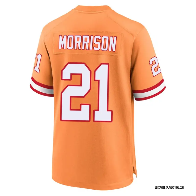 Nike Benjamin Morrison Tampa Bay Buccaneers Game Cream sicle 50th Season Jersey - Youth
