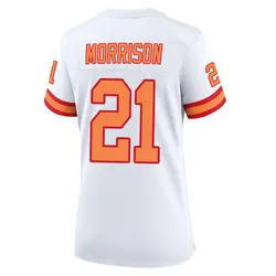 Nike Benjamin Morrison Tampa Bay Buccaneers Game White '76 50th Season Jersey - Women's