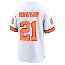 Nike Benjamin Morrison Tampa Bay Buccaneers Game White '76 Jersey - Youth