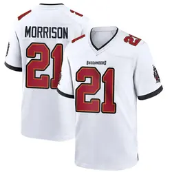 Nike Benjamin Morrison Tampa Bay Buccaneers Game White Jersey - Youth