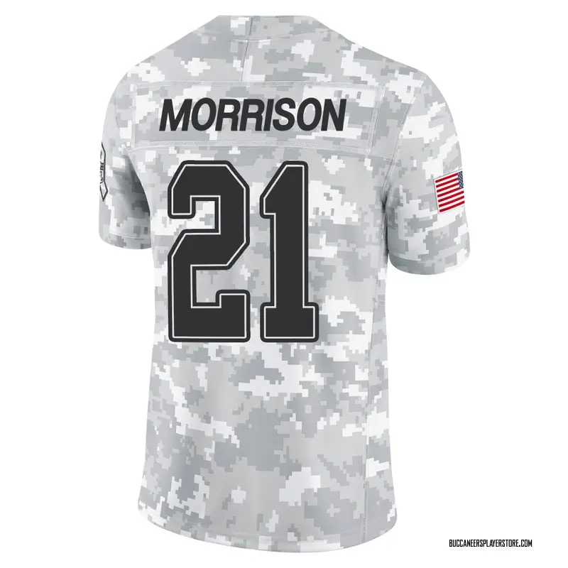 Nike Benjamin Morrison Tampa Bay Buccaneers Limited Arctic Camo 2024 Salute to Service Jersey - Men's