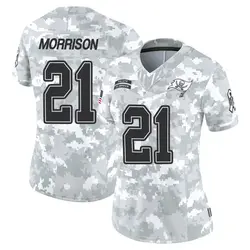 Nike Benjamin Morrison Tampa Bay Buccaneers Limited Arctic Camo 2024 Salute to Service Jersey - Women's