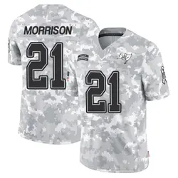 Nike Benjamin Morrison Tampa Bay Buccaneers Limited Arctic Camo 2024 Salute to Service Jersey - Youth