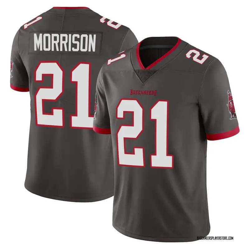 Nike Benjamin Morrison Tampa Bay Buccaneers Limited Pewter Alternate Vapor Jersey - Men's