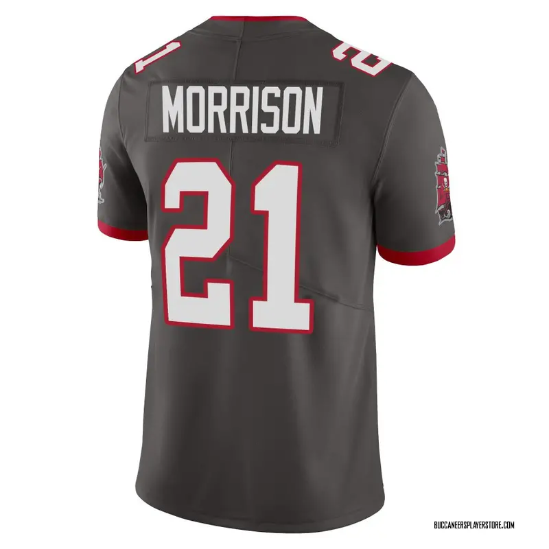 Nike Benjamin Morrison Tampa Bay Buccaneers Limited Pewter Alternate Vapor Jersey - Youth