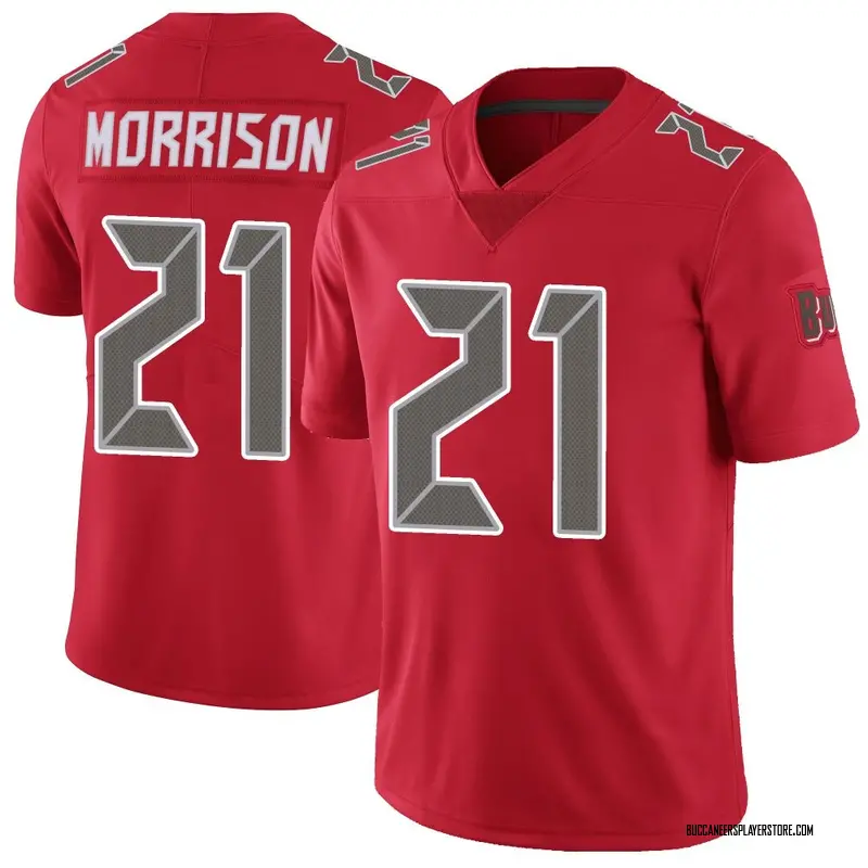 Nike Benjamin Morrison Tampa Bay Buccaneers Limited Red Color Rush Jersey - Youth