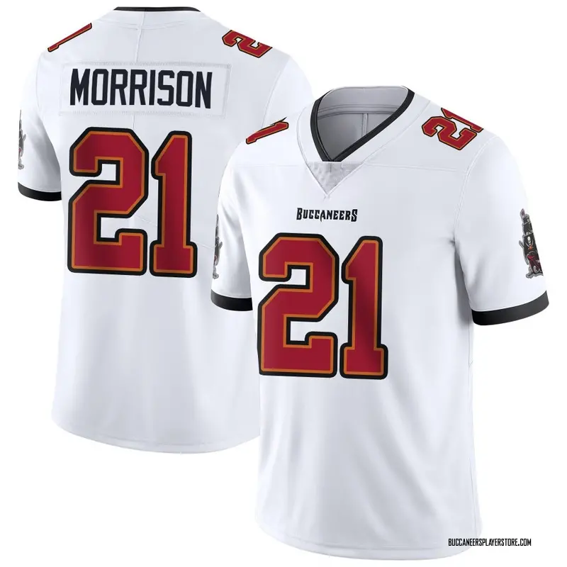 Nike Benjamin Morrison Tampa Bay Buccaneers Limited White Vapor Untouchable Jersey - Youth