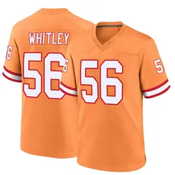 Nike Benton Whitley Tampa Bay Buccaneers Game Orange Throwback Jersey - Men's