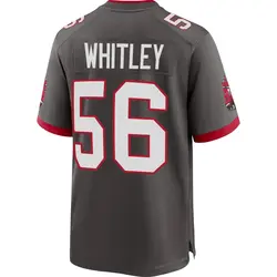 Nike Benton Whitley Tampa Bay Buccaneers Game Pewter Alternate Jersey - Men's