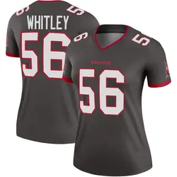 Nike Benton Whitley Tampa Bay Buccaneers Legend Pewter Alternate Jersey - Women's