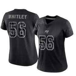 Nike Benton Whitley Tampa Bay Buccaneers Limited Black Reflective Jersey - Women's