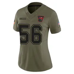 Nike Benton Whitley Tampa Bay Buccaneers Limited Olive 2025 Salute to Service Jersey - Women's