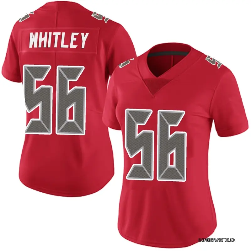Nike Benton Whitley Tampa Bay Buccaneers Limited Red Team Color Vapor Untouchable Jersey - Women's